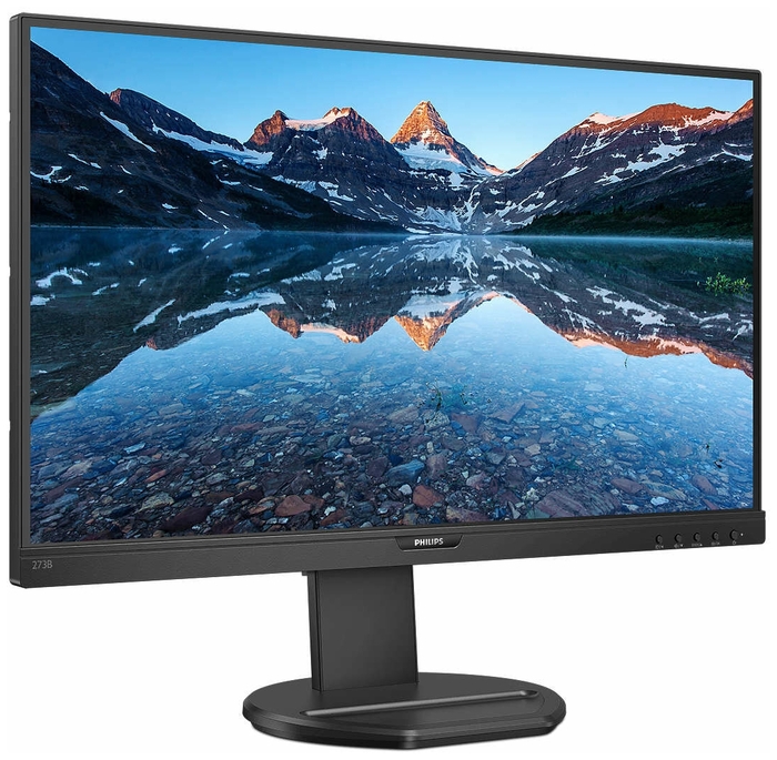 Монитор Philips 27" 273B9 1920x1080 75Гц IPS W-LED 16:9 4ms VGA HDMI DP 1x USB-C 3.2/4x USB 3.2 50M:1 1000:1 178/178 250cd USB-C Power Delivery HAS Pivot Tilt Swivel Speakers Black 273B9/00 273B9/00 #4