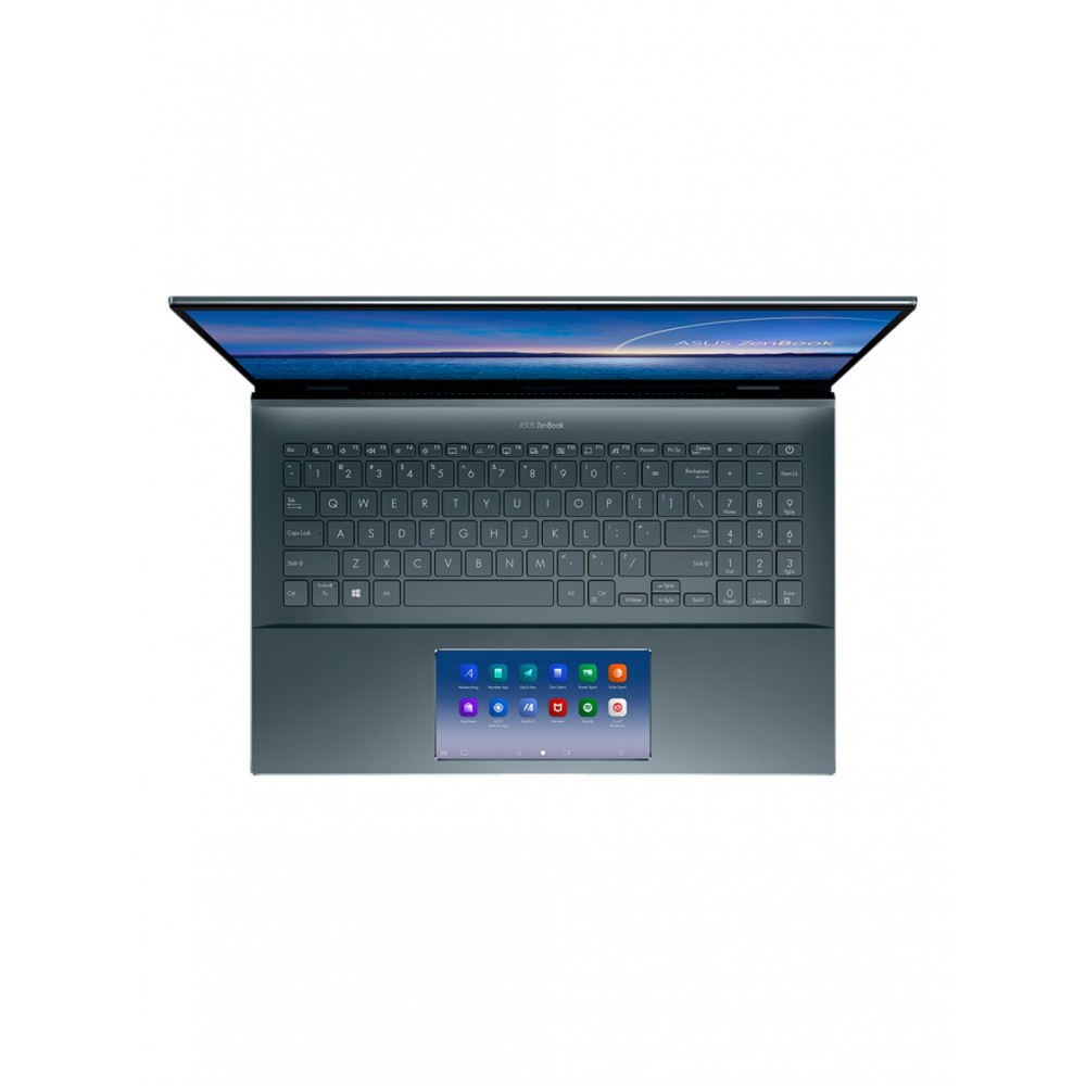 Ноутбук ASUS Zenbook 15 UX535LI-H2158T Core i5-10300H/16Gb/1Tb SSD M2 nVMe PCIe/GTX 1650Ti 4Gb/15.6 UHD OLED/WiFi6/BT/HD IR/Windows 10 Home/1.8Kg/Pine Grey 90NB0RW1-M07750 90NB0RW1-M07750
