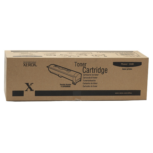Картридж Xerox лазерный черный (30000стр.) для Xerox Ph 5500 113R00668 113R00668