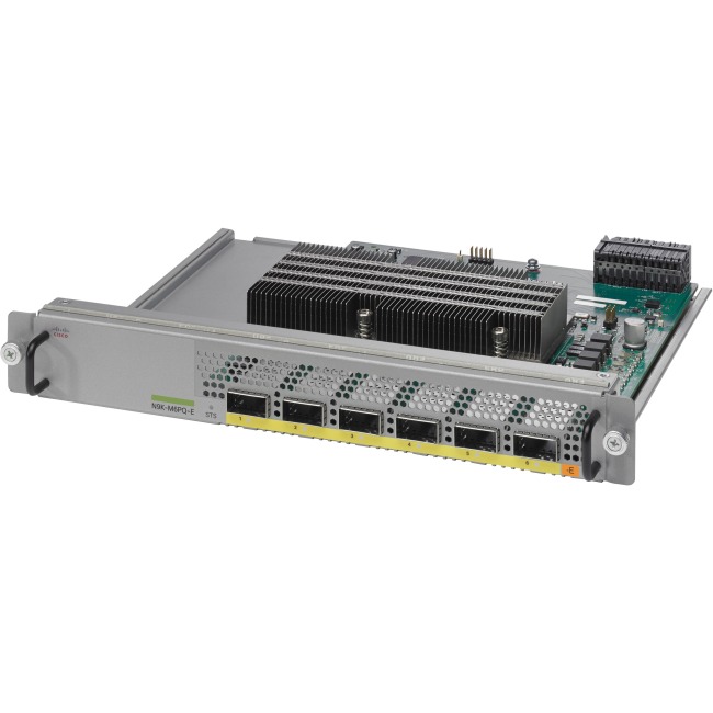 Модуль Cisco Uplink Module for Nexus 9300, 6p 40G QSFP N9K-M6PQ-E