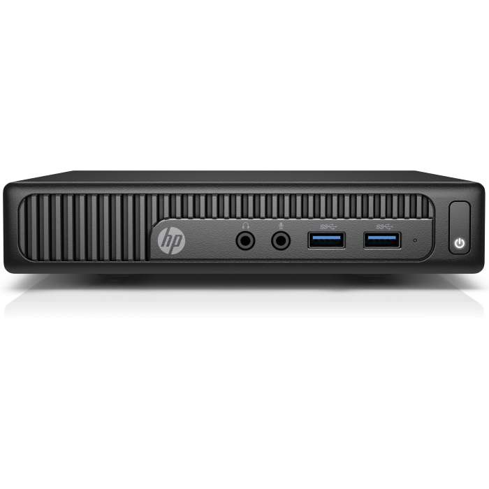 Персональный компьютер HP 260 G2, Intel Celeron 3855U, DDR4 4Гб, 128Гб(SSD), Intel HD Graphics 510, Windows 10, черный 3KU81ES 3KU81ES