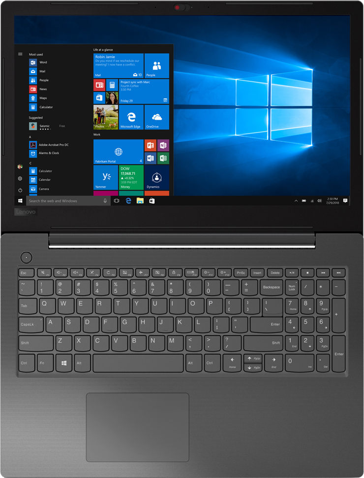 Ноутбук Lenovo IdeaPad V130-14IKB i3 7020U/4Gb/500Gb/Intel HD Graphics 620/14"/TN/FHD (1920x1080)/Free DOS/dk.grey/WiFi/BT/Cam 81HQ00EARU 81HQ00EARU