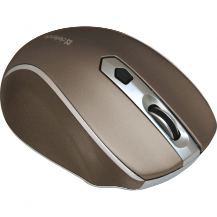 Мышь Defender беспроводная оптическая  Safari MM-675 коричневый,6кнопок,800-1600dpi USB 52678 52678