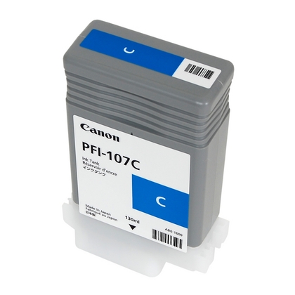 Картридж струйный Canon PFI-107C (cyan) 90 мл 6706B002 6706B002 #1