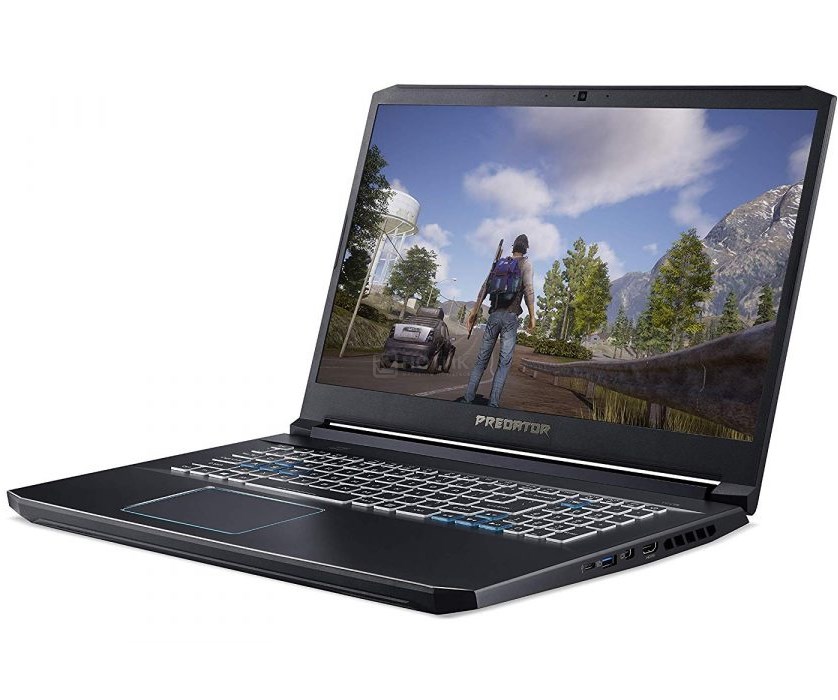 Ноутбук Acer Helios 300 PH317-53-73AN Core i7 9750H/16Gb/SSD1Tb/nVidia GeForce RTX 2070 8Gb/17.3"/IPS/FHD (1920x1080)/Linux/black/WiFi/BT/Cam NH.Q5RER.011 NH.Q5RER.011