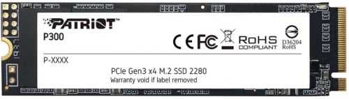 Твердотельный накопитель Patriot  P300 M.2 2280 PCI-E Gen3 x4 128GB P300P128GM28B P300P128GM28B