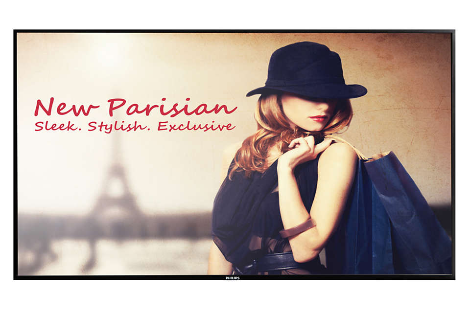 Профессиональная панель Philips 65BDL4150D/00 LED 3840х2160,1100:1,500кд/м2, проходной DVI,Android 7.1.2 65BDL4150D/00 65BDL4150D/00