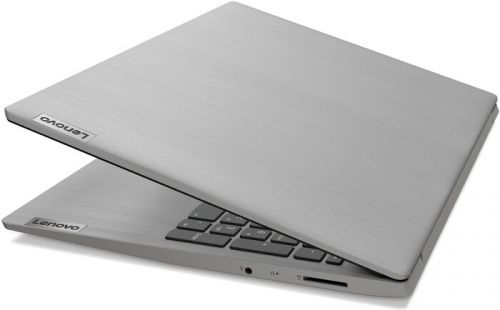 Ноутбук Lenovo IdeaPad 3 15,6 FHD (1920x1080)TN, Pentium 7505, 8GB DDR4 2933, 256GB SSD M.2, Intel UHD, WiFi, BT, TPM2, HD Cam, 36Wh, 65W Round Tip, NoOS, 1Y, Platinum Grey, 2.2kg 82HL006RRE 82HL006RRE