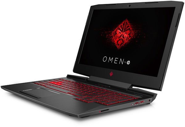 Ноутбук HP Omen 15-ce015ur 15 i7-7700HQ 12Gb 1Tb + SSD 128Gb nV GTX1060 6Gb 15,6 FHD IPS BT Cam 3720мАч Win10 Черный  2CQ41EA 2CQ41EA