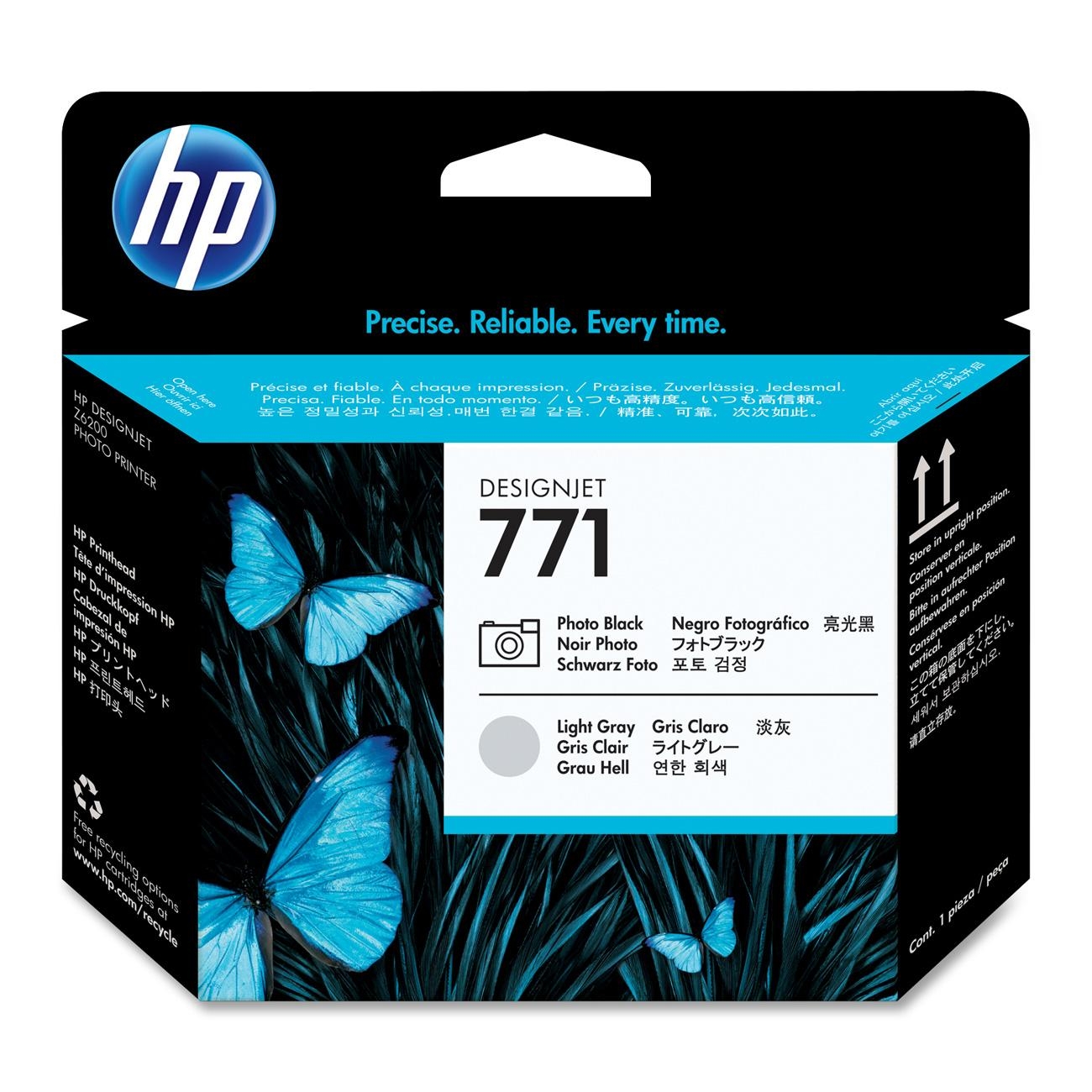 Картридж струйный HP черный/серый печатающая головка для HP DJ Z6200 CE020A CE020A