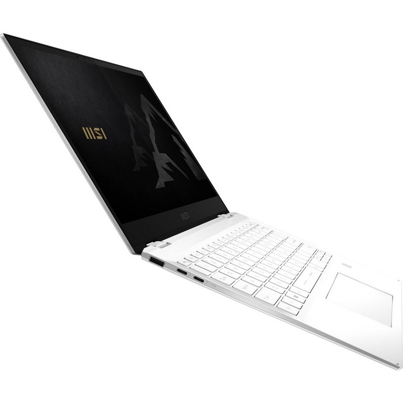 Ноутбук MSI Summit E13FlipEvo A11MT-205RU 13.4"(1920x1200 IPS)/Touch/Intel Core i7 1185G7(3Ghz)/16384Mb/1024PCISSDGb/noDVD/Int:Intel Iris Xe Graphics/Cam/BT/WiFi/war 2y/1.35kg/Pure White/W10Pro + Pen 9S7-13P212-205 9S7-13P212-205