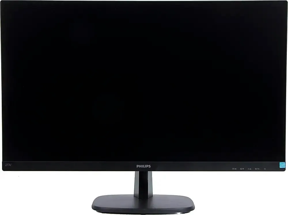 Монитор Philips 27" Black (IPS, 1920x1080, D-sub+DVI+HDMI, 5 ms, 178°/178°, 250 cd/m, 10M:1) 273V7QDSB (00/01) 273V7QDSB (00/01) #1