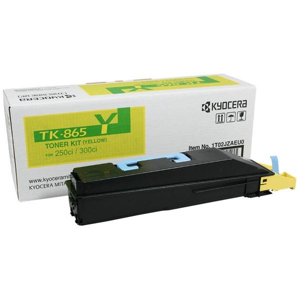 Картридж Kyocera TK-865Y для TASKalfa 250ci/300ci Yellow 1T02JZAEU0 1T02JZAEU0