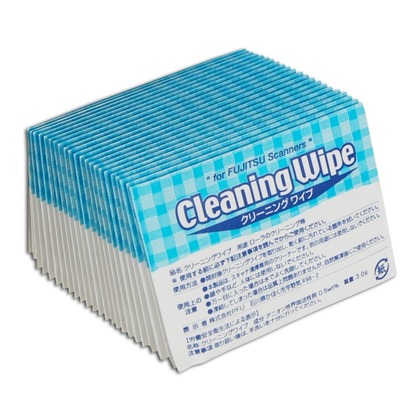 Комплект салфеток с пропиткой Fujitsu F1 Scanner Cleaning Wipes (24 Pack) (repl.SC-CLE-SS) CON-CLE-W24 CON-CLE-W24