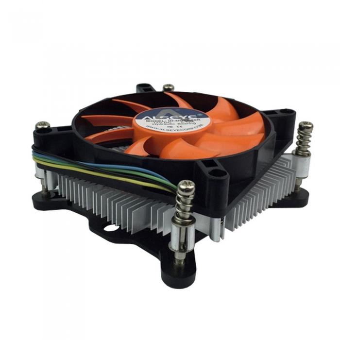 Вентилятор ALSEYE Low profile (113x113x35mm), TDP 65W, PWM, 1100~3200rpm, 11.25~32.89CFM, 16~31.4dBA RTL IO-DG15-90R IO-DG15-90R