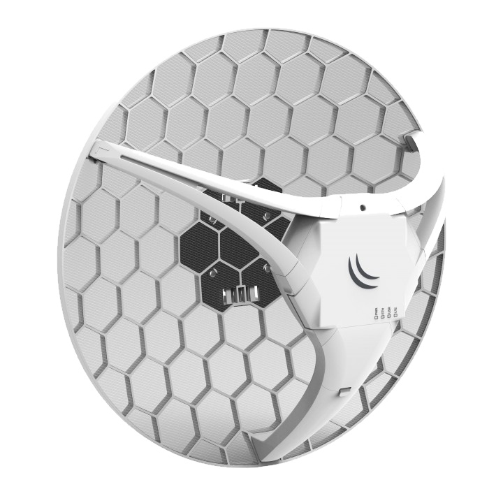 Точка доступа Mikrotik LHG R with 10.5dBi 60 degrees LTE directional antenna, 650MHz CPU, 64MB RAM, 2xLAN (one with PoE-OUT) miniPCI-e slot, Dual-SIM, RouterOS L3, outdoor enclosure, PSU, PoE injector, pole monting RBLHGR RBLHGR
