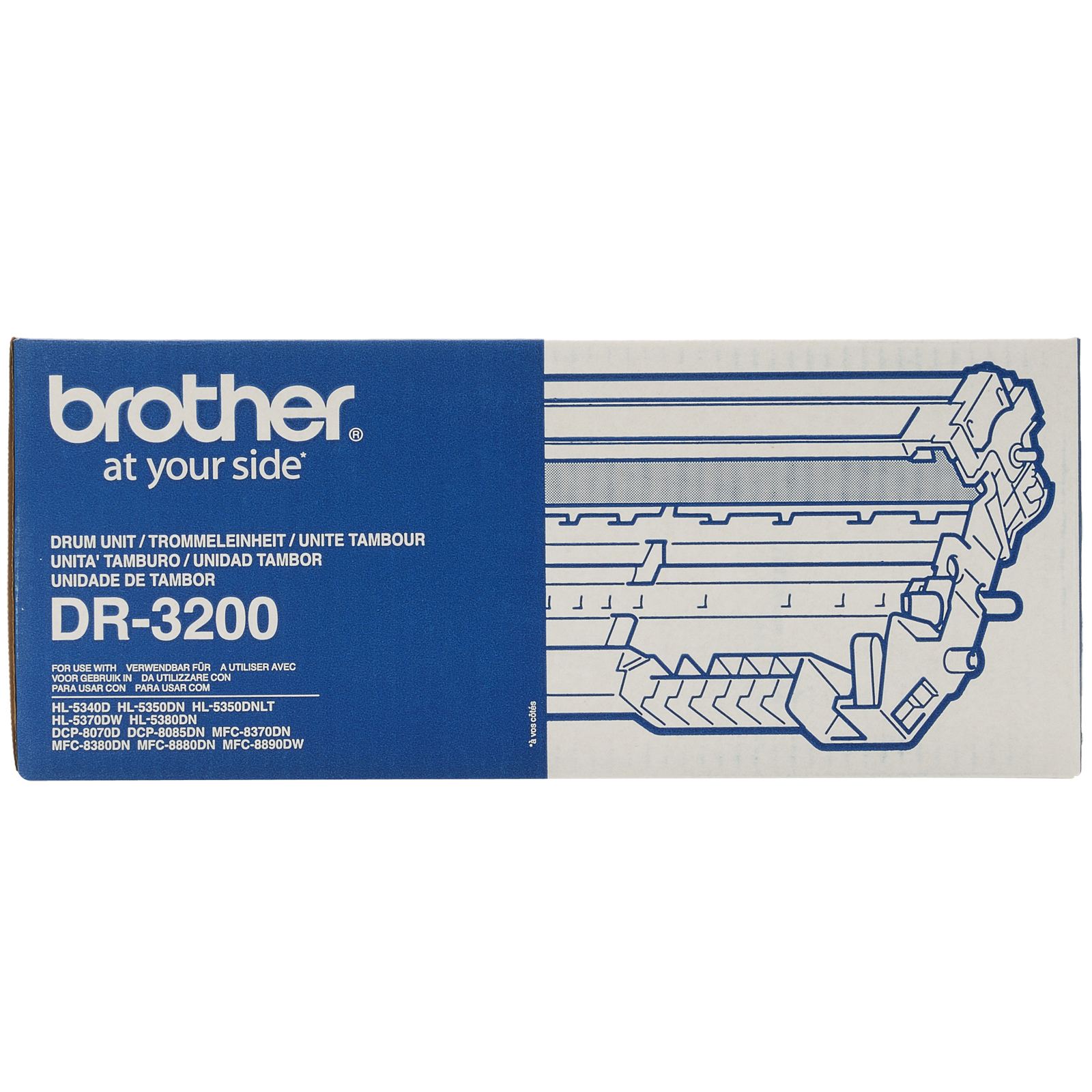 Фотобарабан Brother DR-3200 для Brother DCP-8070D, DCP-8085DN, HL-5340D, (барабан, 25000 стр.) DR-3200