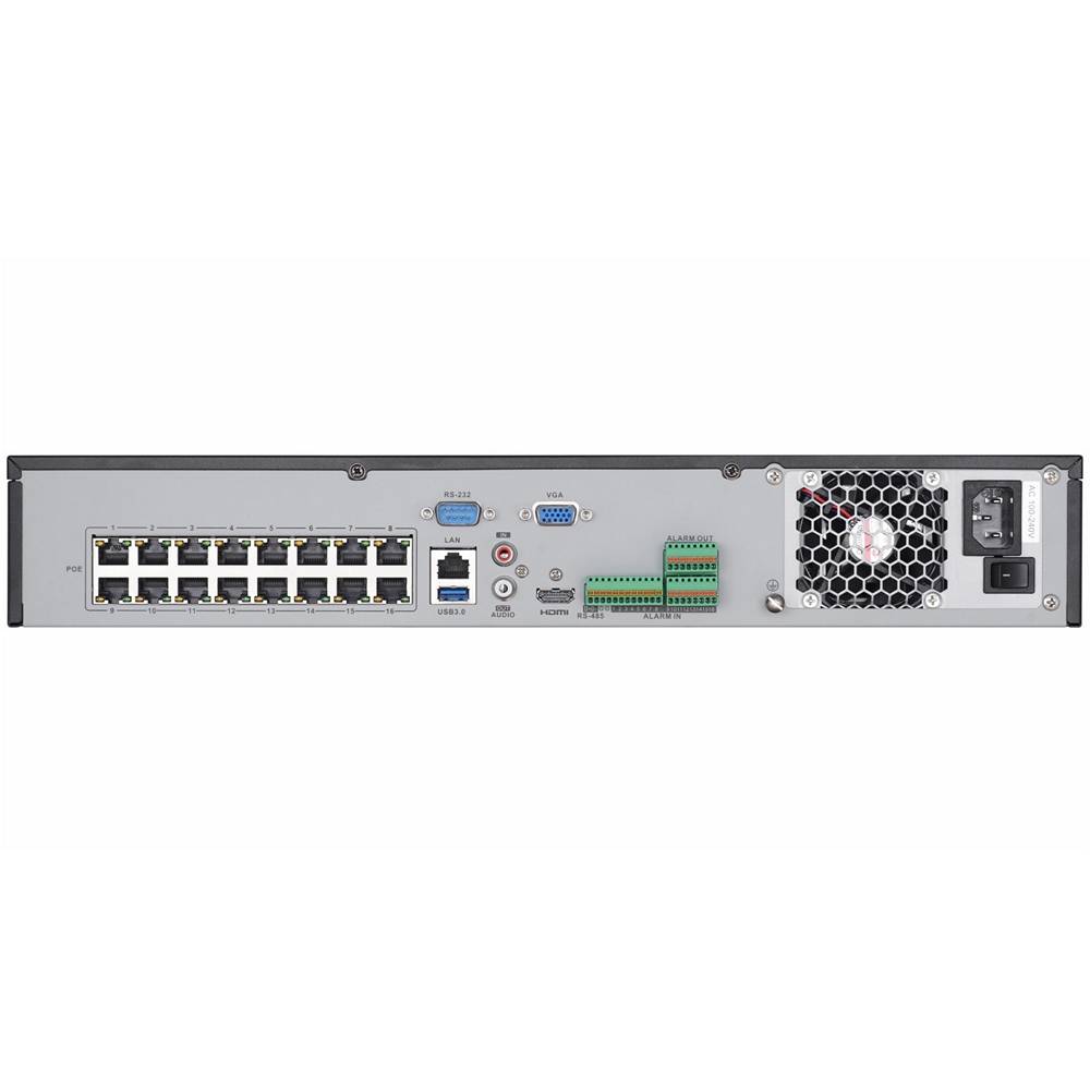 Сетевой IP-видеорегистратор Hikvision DS-7716NI-I4/16P 16-ти канальный c PoE DS-7716NI-I4/16P DS-7716NI-I4/16P
