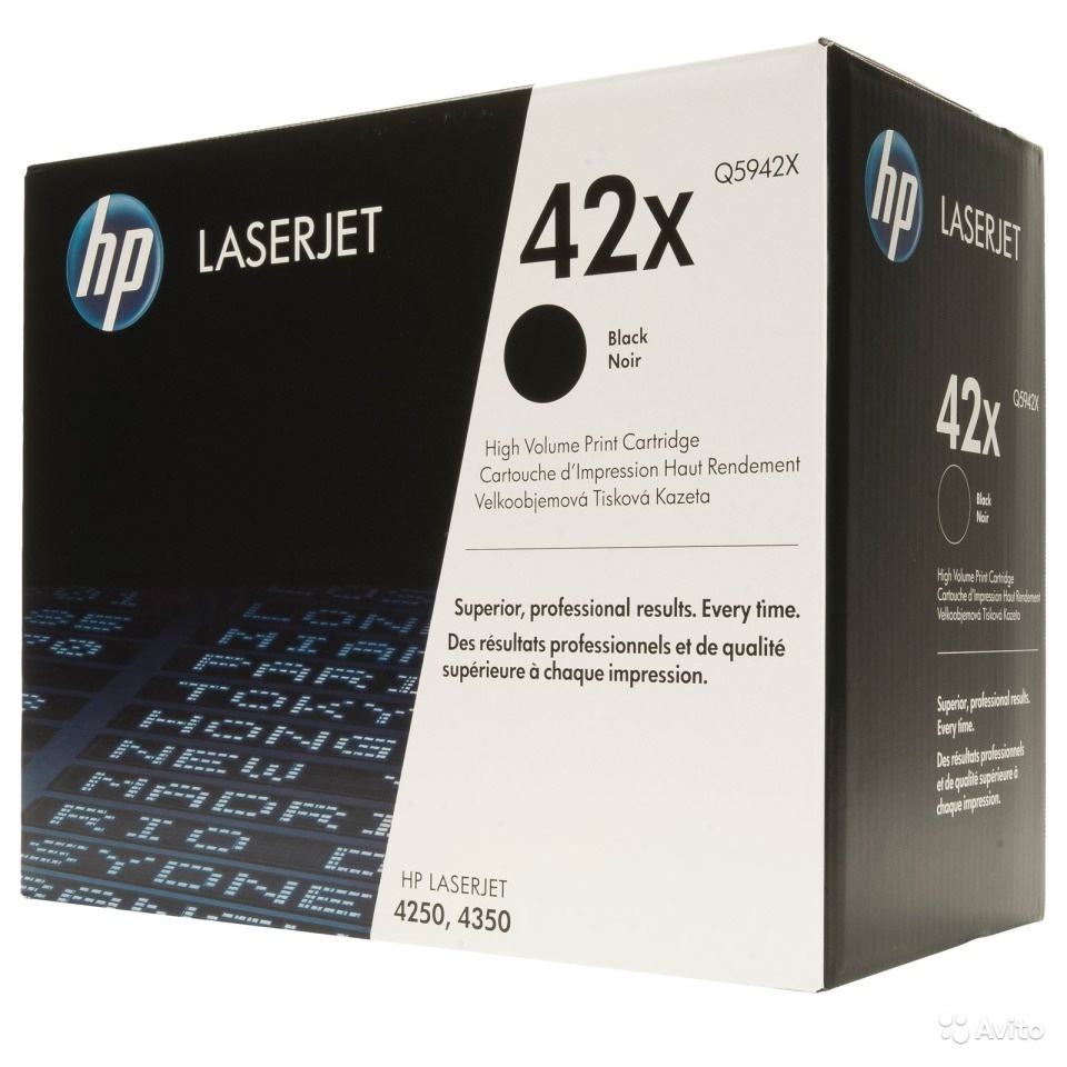 Картридж HP Q5942X LJ4250/LJ4350 20000 стр. (o) Q5942X #1