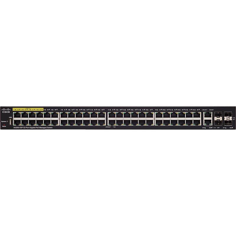 Коммутатор Cisco SB SF250-48HP 48-port 10/100 POE Switch  SF250-48HP-K9-EU SF250-48HP-K9-EU
