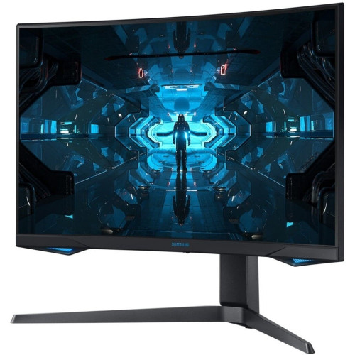 Монитор Samsung 27" C27G75TQSI VA QLED изогнутый GAMING-монитор Odyssey G7 2560x1440 1ms 2500:1 600cd 178/178 HDMI 2*DP USB-hub 240Hz G-Sync HDR600 HAS Pivot Black LC27G75TQSIXCI LC27G75TQSIXCI