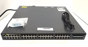 Коммутатор Cisco Catalyst 3650 48 Port PoE 2x10G Uplink LAN Base WS-C3650-48PD-L WS-C3650-48PD-L
