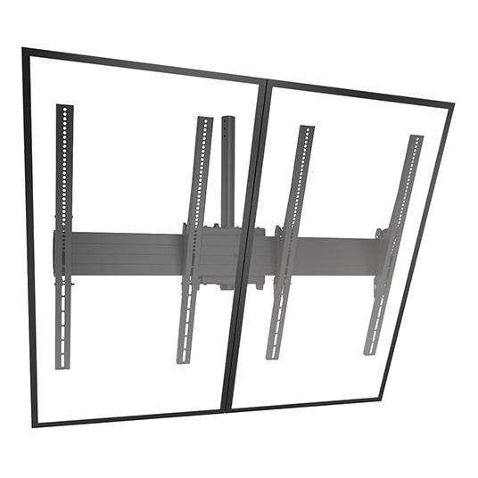 Крепление Chief LCM2x1UP потолочное для мультидисплейной системы 2x1, установка в портретной ориентации LCM2x1UP LCM2x1UP
