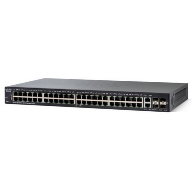 Коммутатор Cisco SF350-48MP 48-port 10/100 POE Managed Switch SF350-48MP-K9-EU SF350-48MP-K9-EU