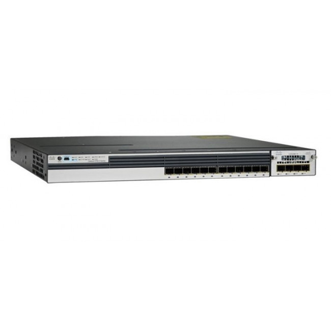 Коммутатор Cisco Catalyst 3750X 12 Port GE SFP IP Services (WS-C3750X-12S-E) WS-C3750X-12S-E