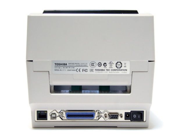 Принтер этикеток Toshiba B-EV4T-GS14-QM-R 203 dpi, скорость печати - 5 дюймов/сек, ширина печати - 4 дюйма, интерфейсы - USB/RS-232/IEEE1284/Ethernet (принтер). 18221168713 18221168713 #3