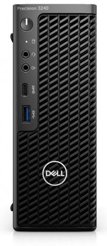 Компьютер Dell Precision 3240 Core i9 10900 (2.8)/16Gb/SSD512Gb/P1000 4Gb/Windows 10 Professional/GbitEth/WiFi/BT/240W/клавиатура/мышь/черный 3240-8113 3240-8113