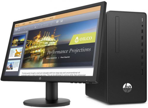 Персональный компьютер HP Bundle 290 G4 MT Core i3-10100,4GB,1TB,DVD,kbd/mouseUSB,Win10Pro(64-bit),1-1-1 Wty+ Monitor P21 1C6X0EA 1C6X0EA