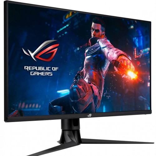 Монитор ASUS 32" ROG SWIFT IPS LED 3840x2160, 1ms, 450cd/m2, 178°/178°, 100M:1, HDMI*2, DP, USB-Hub, MM, 144Hz, HDR10, G-Sync, Tilt, Swivel, HAS, VESA, Black, 90LM0770-B01170 3 years PG32UQ PG32UQ