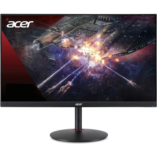 Монитор Acer  27''  Nitro XV272KLVbmiipruzx ,  16:9, IPS, 3840x2160, 1 / 0.5ms, 400, 600cd, 155Hz, 2xHDMI(2.1) + 1xDP(1.4) + 1xType-C(65W) Audio out + USB3.0+USB-B(2up 4down), 2Wx2, Freeync Premium  UM.HX2EE.V18 UM.HX2EE.V18