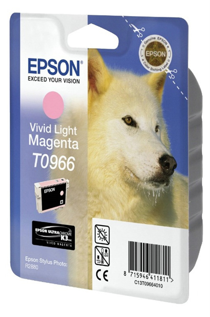 Картридж светло-пурпурный T0966 для Epson Stylus Photo R2880 (835 стр.) (C13T09664010) C13T09664010