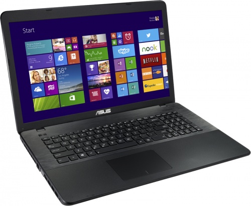 Ноутбук ASUS X751MJ-TY003H black 17.3" HD N3540/4Gb/1Tb/GF920M 1Gb/DVDRW/BT/WiFi/Cam/W8.1(90NB0821-M 90NB0821-M00540