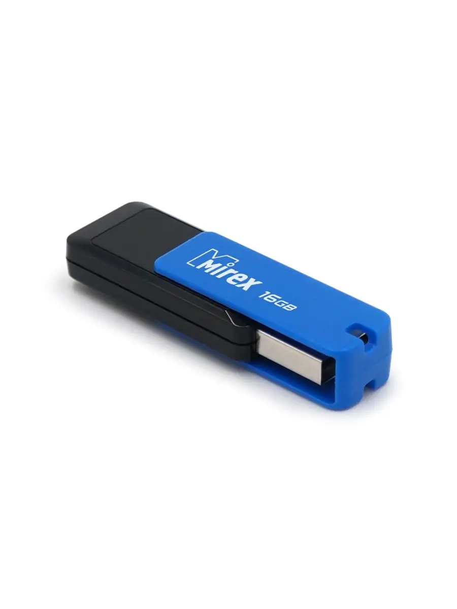 Флеш накопитель Mirex 13600-FMUCIB16 16GB,City,USB 2.0,синий 13600-FMUCIB16 13600-FMUCIB16