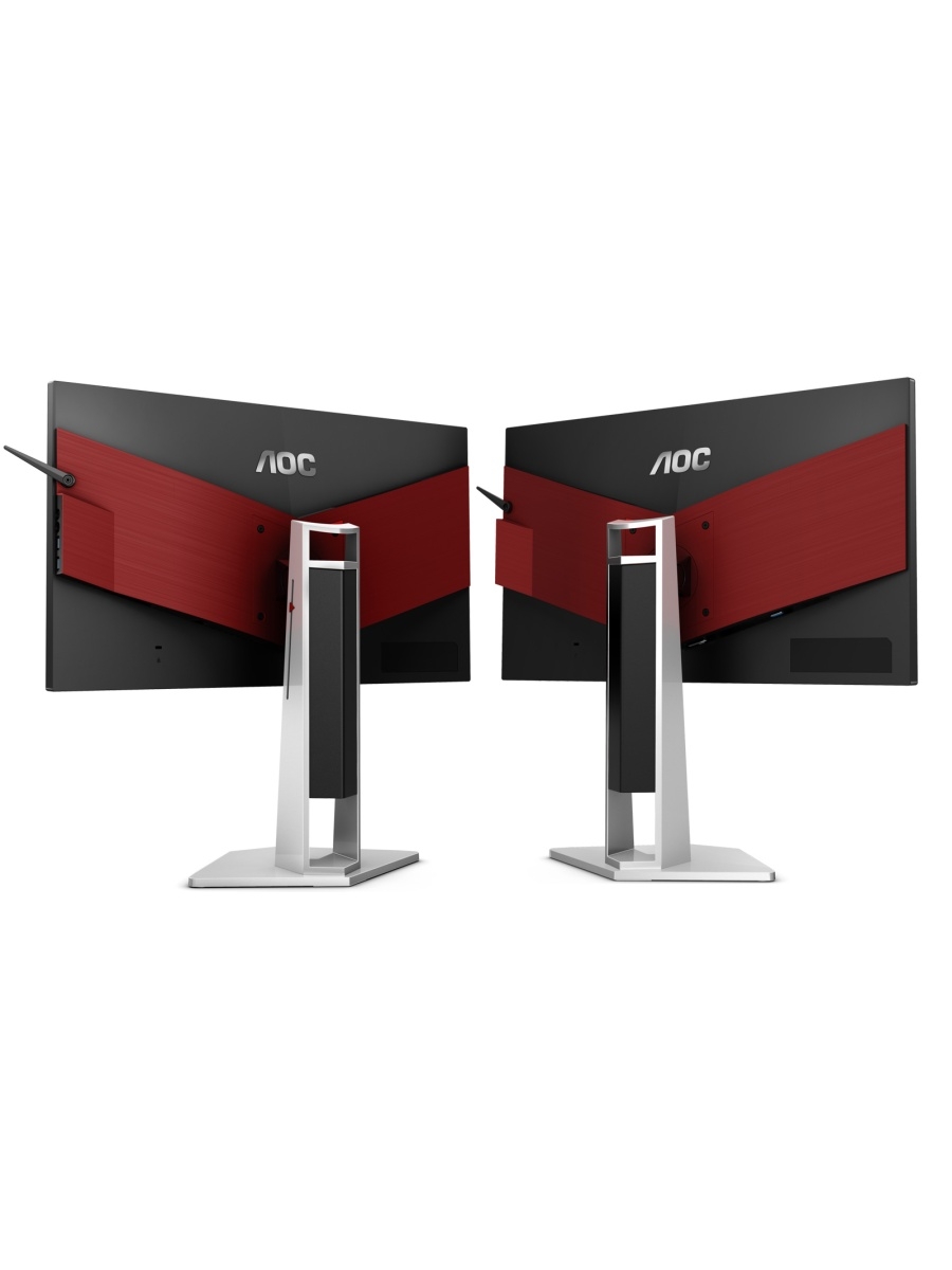 Монитор AOC 25" AGON Black-Red с поворотом экрана (1920x1080, 240Hz, 0.5 ms, 170°/160°, 400 cd/m, 80M:1, +DVI, AG251FZ2E AG251FZ2E