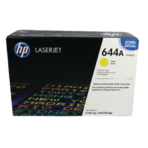 Тонер-картридж HP 644A Yellow для CLJ 4730mfp/CM4730 mfp (12000 стр) Q6462A Q6462A
