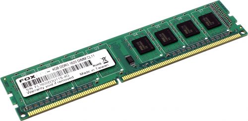 Оперативная память 4Gb PC3-12800 1600MHz DDR3 DIMM Foxline FL1600D3U11S-4G FL1600D3U11S-4GH