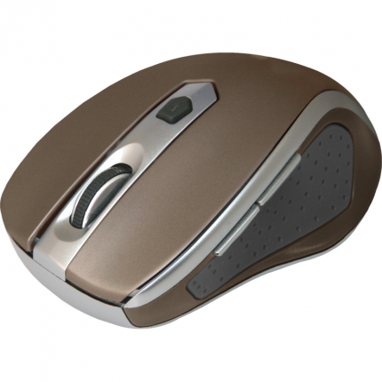 Мышь Defender беспроводная оптическая  Safari MM-675 коричневый,6кнопок,800-1600dpi USB 52678 52678
