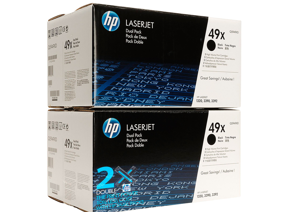 Тонер Картридж HP для LJ 1320 12000стр., черный (Q5949XD) Q5949XD