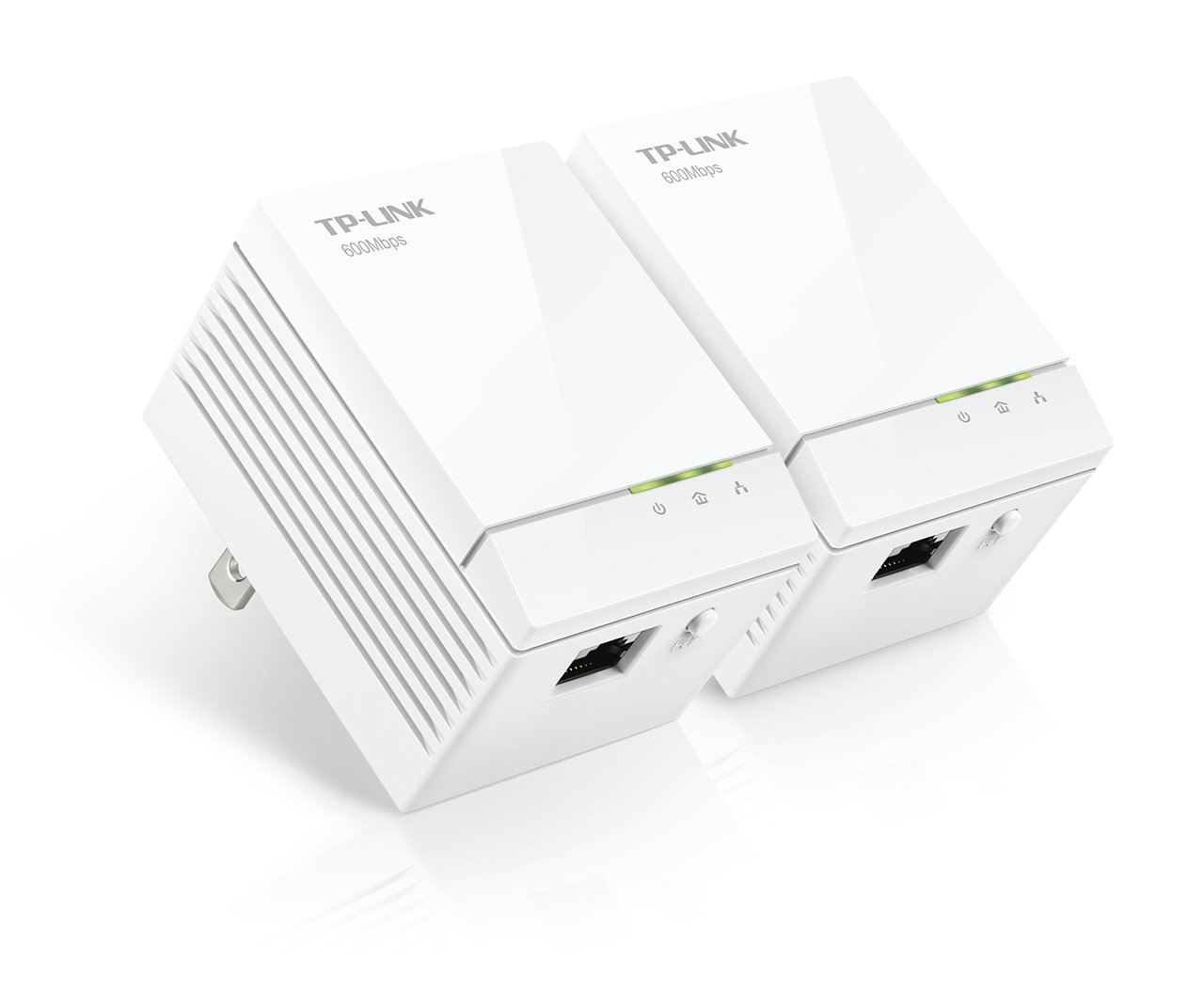 Адаптер TP-Link AV600, 600 Мбит/с Powewrline, 1 Gigabit Ethernet TL-PA6010 TL-PA6010