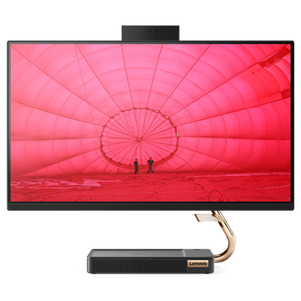 Моноблок Lenovo IdeaCentre A540-24ICB 23.8" Full HD i5 9400T (1.8)/8Gb/1Tb 5.4k/SSD128Gb/UHDG 630/CR/noOS/GbitEth/WiFi/BT/90W/клавиатура/мышь/Cam/черный 1920x1080 F0EL004VRK F0EL004VRK