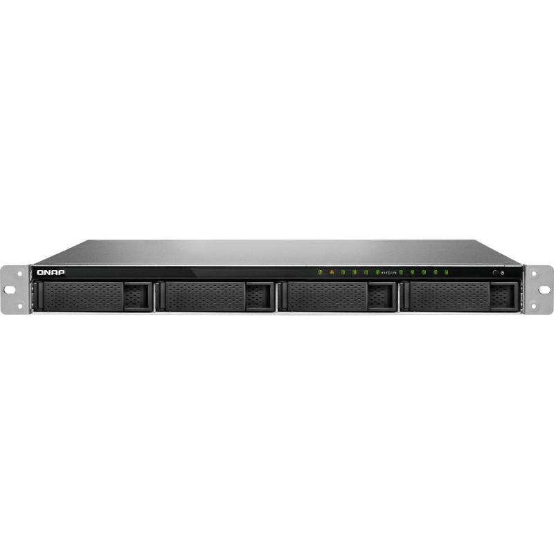 Сетевой RAID-накопитель QNAP 9-Bay Intel Core i3-8100 4-core 3.6 GHz Processor, 4 GB UDIMM DDR4 (1 x 4GB), 4 x 2.5"/3.5" SATA HDD/SSD and 5 x 2.5" SATA SSD, 2x GbE LAN, 2 x 10GbE SFP+, 2xPSU, 1U Rackmount. W/o rail kit RAIL-B02 TVS-972XU-RP-i3-4G TVS-972XU-RP-i3-4G