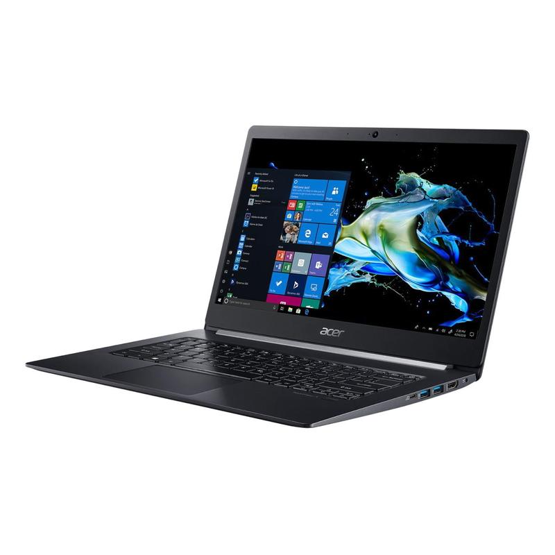 Ноутбук Acer TravelMate X5 TMX514-51-76CT 14" FHD IPS panel 300 nit 72% NTSC i7-8565U 16 GB DDR4 512GB PCIe NVMe SSD Win 10 Pro Black NX.VJ7ER.007 NX.VJ7ER.007
