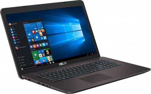 Ноутбук ASUS X756UV-TY042T dark brown 17.3" HD+ i3-6100/4Gb/1Tb/GF920MX 2Gb/DVDRW/W10 (90NB0C71-M00420) 90NB0C71-M00420