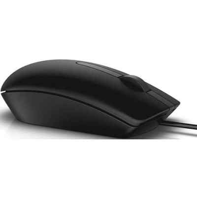 Мышь Dell Mice :  MS116 Optical (Not Wireless), USB (2 buttons + scroll)  Black Mouse (Kit) 570-AAIS 570-AAIS