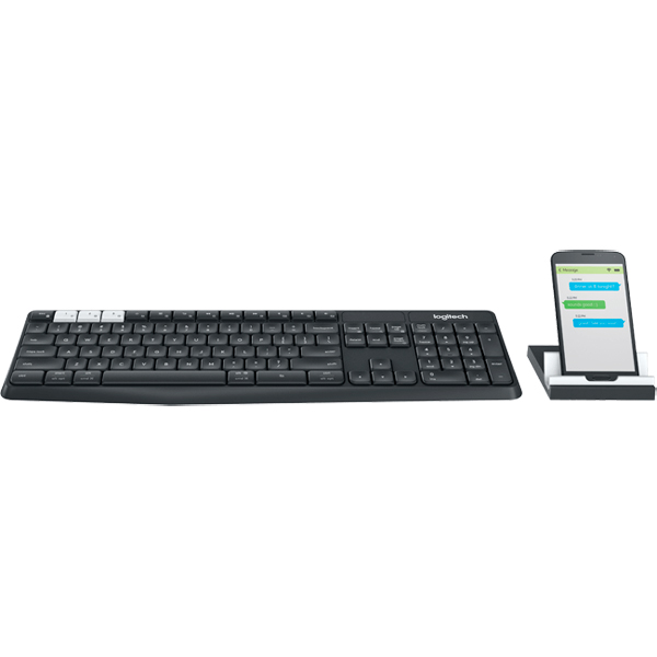 Клавиатура Logitech K375s Wireless Multi-Device Stand Combo USB  920-008184 920-008184 #1