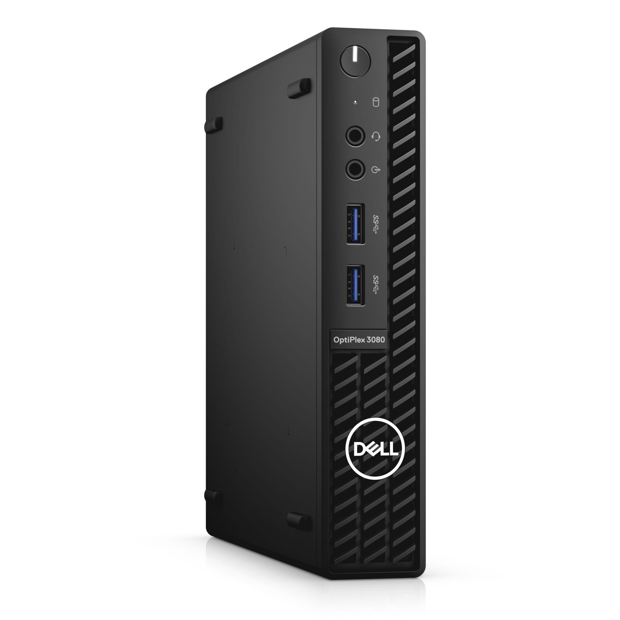 Персональный компьютер Dell Optiplex 3080 Micro Core i3-10100T (3,0GHz ) 8GB (1x8GB) DDR4 256GB SSD Intel UHD 630 TPM W10 Pro 1y NBD 3080-6650 3080-6650
